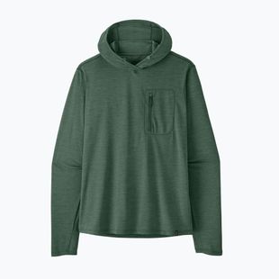 Herrenpullover Patagonia Cap Cool Sun Hoody Canopy Green - Light Canopy Green X-Dye