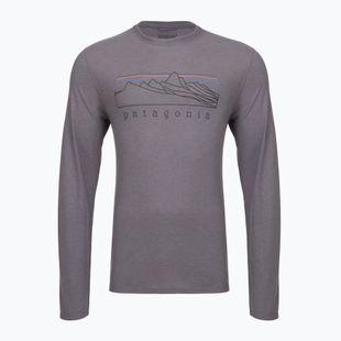 Longsleeve Herren Patagonia Cap Cool Trail Stratapeaks may grey
