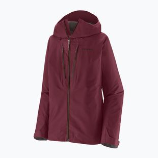 Damen-Regenjacke Patagonia Triolet berry fig