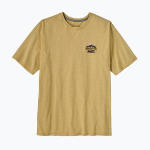 Herren-Shirt Patagonia Great Waves Responsibili-Tee lynx tan