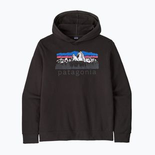 Herren-Trekkingsweatshirt Patagonia Fitz Roy Foothills Daily Hoody black