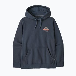 Herrenpullover Patagonia Great Waves Uprisal Hoody Summit Blue