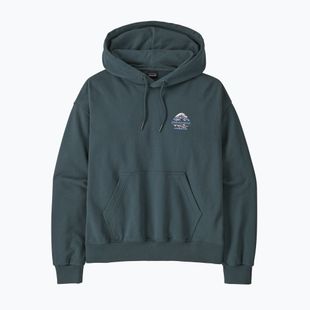 Damen-Trekkingsweatshirt Patagonia Great Waves Daily Hoody summit blue