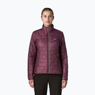 Gefütterte Damenjacke Patagonia Nano Puff berry fig