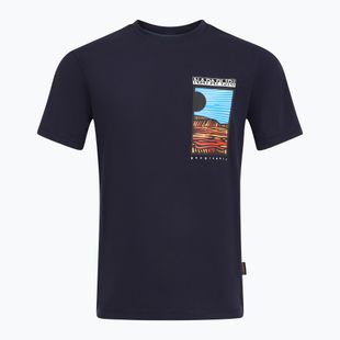 Herren Napapijri S-Valdor blu marine T-shirt