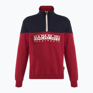 Hoodie Sweatshirt Herren Napapijri B-Saturnia HZ tibetan red R1E