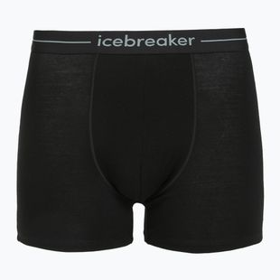 Thermoaktive Herren-Boxershorts Icebreaker Merino 150 Anatomica Boxers 2 pairs black