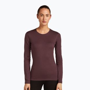 Thermo-Longsleeve Damen icebreaker 200 Oasis Crewe java