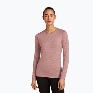 Thermo-Longsleeve Damen icebreaker 200 Oasis Crewe summit/blush/s