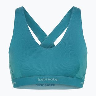 Thermoaktiver Sport-BH icebreaker Merino 125 Cool-Lite Sprite Racerback topaz