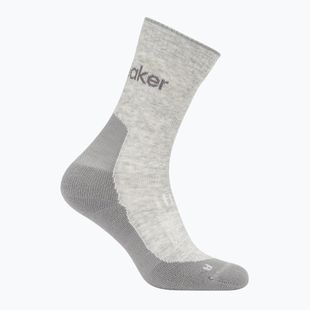 Socken Damen icebreaker Merino Hike+ Light Crew blizzard heather/alloy