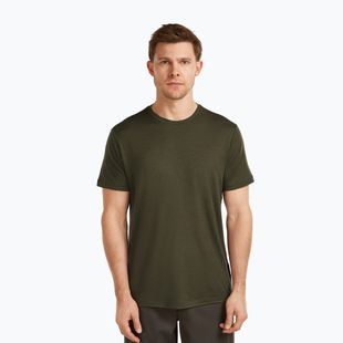 Herren-Trekking-T-Shirt icebreaker Merino 150 Tech Lite III dark loden