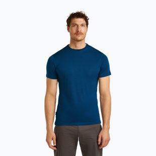 Herren-Trekking-T-Shirt icebreaker Merino 125 Cool-Lite Sphere III Tee atlantis
