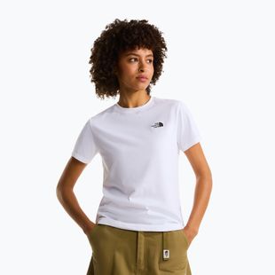 Damen-T-Shirt The North Face Evolution Simple Dome Slim SS tnf white