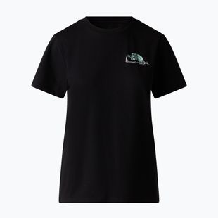 Damen T-Shirt The North Face Monte Regular Graphic tnf black