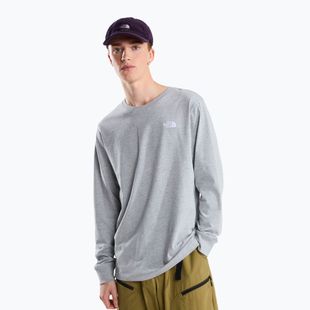 Herren-Trekkingshirt mit langen Ärmeln The North Face Evolution Simple Dome Regular LS Tee tnf pale grey heather
