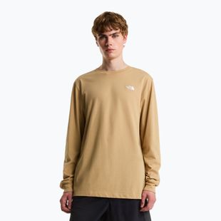 Herren-Trekking-Longsleeve The North Face Evolution Simple Dome Regular khaki stone