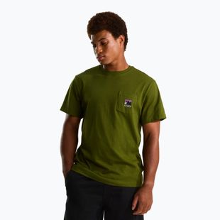 Herren T-Shirt The North Face Mountain Logo Relaxed woodland green
