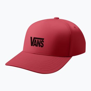 Kappe mit Schirm Vans Stretch Logo Snapback crimson haze