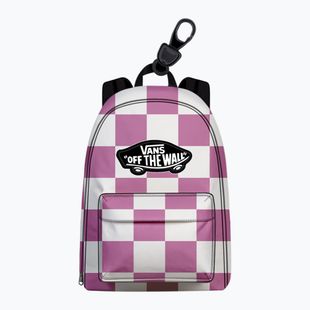 Städtischer Rucksack Vans Micro Old Skool checkerboard pink fizz