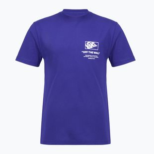 Herren T-Shirt Vans Stacked Hi Tee royal cobalt