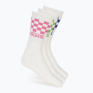 Socken Vans Classic Check Crew 3 pairs pink fizz