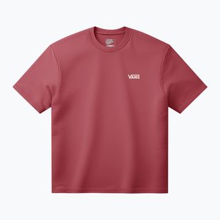 Herren T-Shirt Vans Left Chest SS crimson haze