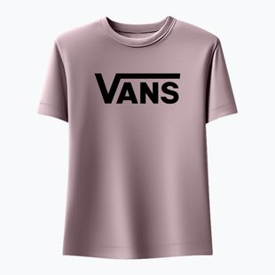 Damen T-Shirt Vans Flying V Crew Tee flying v misty mauve