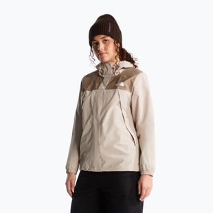 Damen-Regenjacke The North Face Antora Rain timeless taupe/garnet