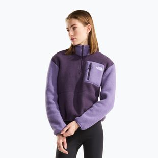 Fleecejacke für Damen The North Face Yumiori 1/4 Zip endless dusk/gr