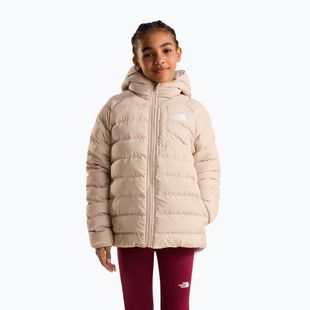 Gefütterte Kinderjacke The North Face Reversible Perrito Hooded timeless taupe