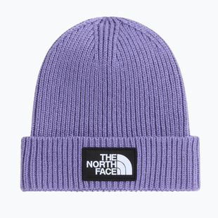 Wintermütze The North Face Logo Box Cuffed grounded plum