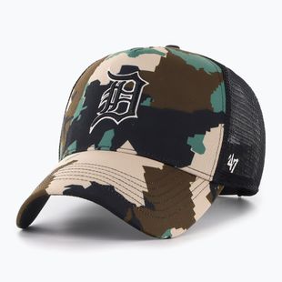 47 Marke Detroit Tigers Digital Star Abseits Dt braun Baseballmütze