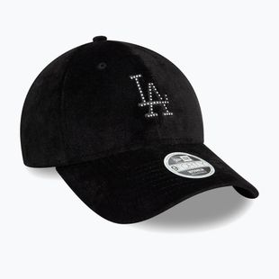 Neue Era Diamante Velour 9Forty Los Angeles Dodgers Baseballkappe schwarz