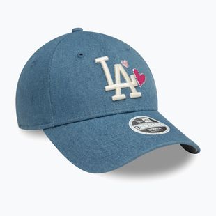 Damen New Era Denim Icon 9Forty Los Angeles Dodgers Baseballkappe navy