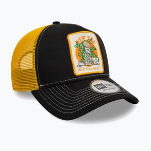 New Era Summer Patch Trucker Baseballmütze schwarz