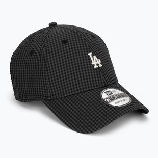 New Era Seersucker 9Forty Los Angeles Dodgers Baseballkappe schwarz