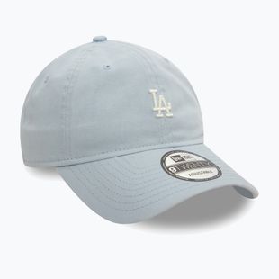 New Era Mini Washed 9Twenty Los Angeles Dodgers pastellblau Baseballkappe