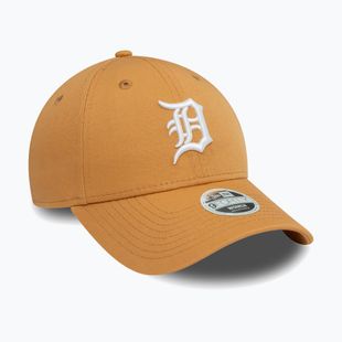 Neue Era Liga wesentliche 9Forty Detroit Tigers dunkel beige Baseballmütze