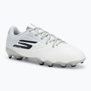 Fußballschuhe Kinder SKECHERS Razor 1.5 Youth Jr FG white/silver