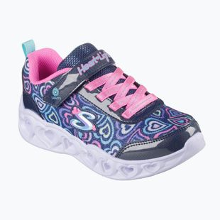 Kinderschuhe SKECHERS Heart Lights Boogie Love blue