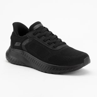 Herrenschuhe SKECHERS Bobs Squad Chaos Solid Step black