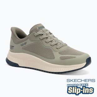 Herrenschuhe SKECHERS Bobs Squad 4 olive