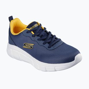 Herren Schuhe Skechers Bobs Sport B Flex Icy Edge Navy
