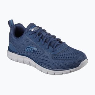 Herren Schuhe Skechers Track Leshur blau