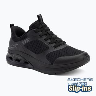 Schuhe Damen SKECHERS Bobs Arc Waves 2.0 Now On black