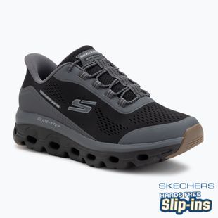 Herren Schuhe SKECHERS Glide-Step Sole Glover Peak schwarz/anthrazit