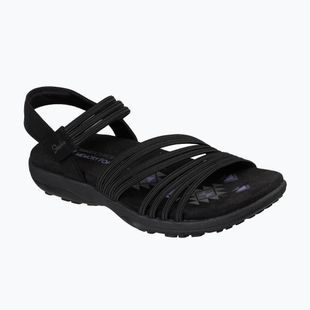 Damensandalen SKECHERS Reggae Slim Coffee Run black