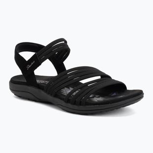 Damensandalen SKECHERS Reggae Slim Coffee Run black