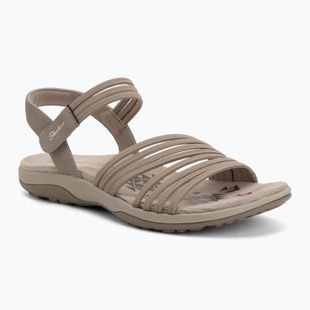 Damensandalen SKECHERS Reggae Slim Coffee Run gray